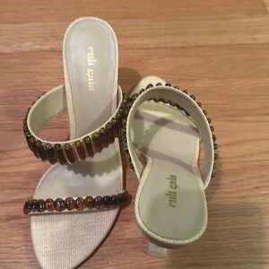 Cult Gaia beaded sandal